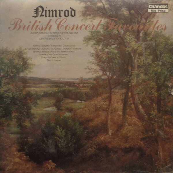 【中古】英LP Bournemouth Symphony Orchestra Nimrod - British Concert Classics CBR1002 CHANDOS /00260