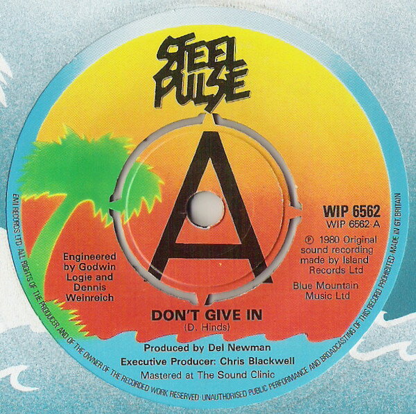 【中古】英7” Steel Pulse Dont Give In WIP6562PROMO Island Records /00080