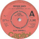 【中古】英7” Glen Campbell Southern Nights CL15907PROMO Capitol Records プロモ /00080(2)