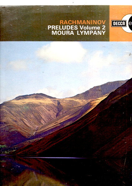 英LP Dame Moura Lympany Rachmaninov Preludes Volume 2 ECS694 DECCA /00260