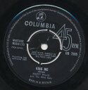 【中古】英7” Marty Wilde & His Wildcats Kiss Me DB7285 Columbia /00080