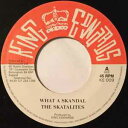 【中古】英7” Skatalites / Shenley Duffus What A Skandal / Im A Lonely Boy KE009 King ...
