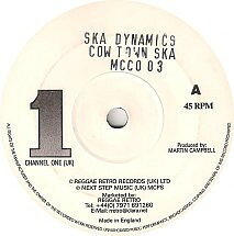【中古】英7” Ska Dynamics Cow Town Ska MCCO03 Channel One /00080