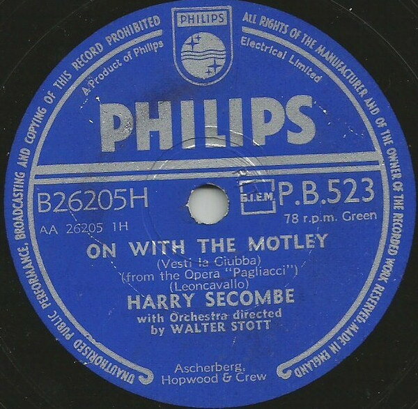【中古】78RPM/SP ハリー・セコム 道�