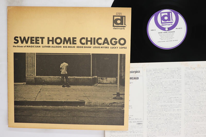 LP Various Sweet Home Chicago PA3012 DELMARK /00260