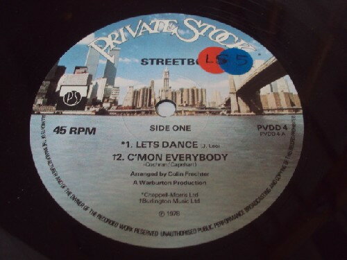 【中古】英12” Streetboy Lets Dance PVDD4 Private Stock /00250
