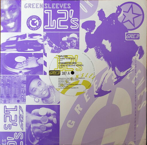 【中古】英12” Capleton / Cocoa Tea & Charlie Hard To Believe / Dont Turn It Off GRED387 Greensleeves Records /00250 【中古】英12” Capleton / Cocoa Tea & Charlie Hard To Believe / Dont Turn It Off GRED387 Greensleeves Records /00250