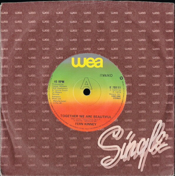 【中古】英7” Fern Kinney Together We Are Beautiful K79111 WEA /00080