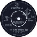 【中古】英7” Edith Piaf Non Je Ne Regrette Rien DB4596 Columbia /00080
