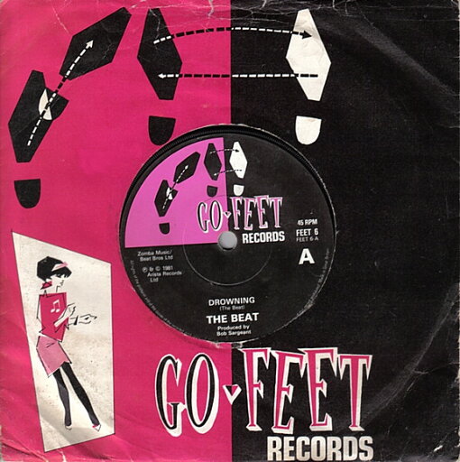 【中古】英7” Beat Drowning / All Out To Get You FEET6 Go-Feet Records /00080 【中古】英7” Beat Drowning / All Out To Get You FEET6 Go-Feet Records /00080