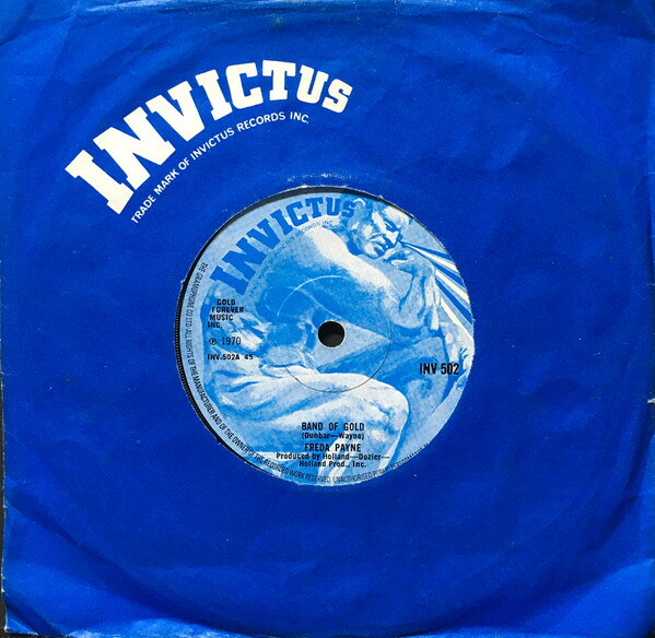 英7” Freda Payne Band Of Gold / Easiest Way To Fall INV502 Invictus /00080