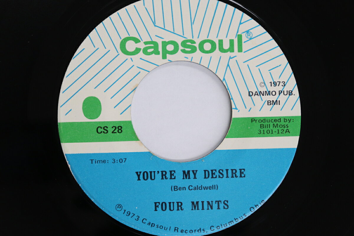【中古】米7” Four Mints Youre My Desire / You Want To Come Back CS28 CAPSOUL /00080