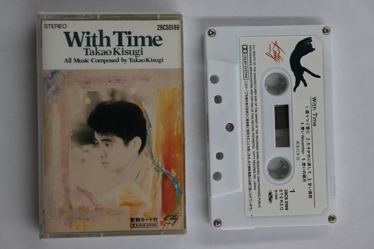 【中古】Cassette 来生たかお ウィズ・タイム 28CS0189 KITTY /00110