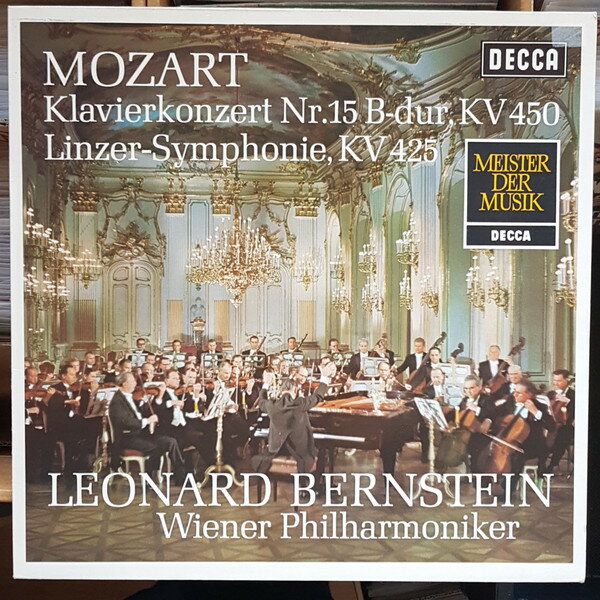 ����š���LP Leonard Bernstein / Wiener Phi Klavierkonzert Nr. 15 B-Dur , KV 450 / Li...