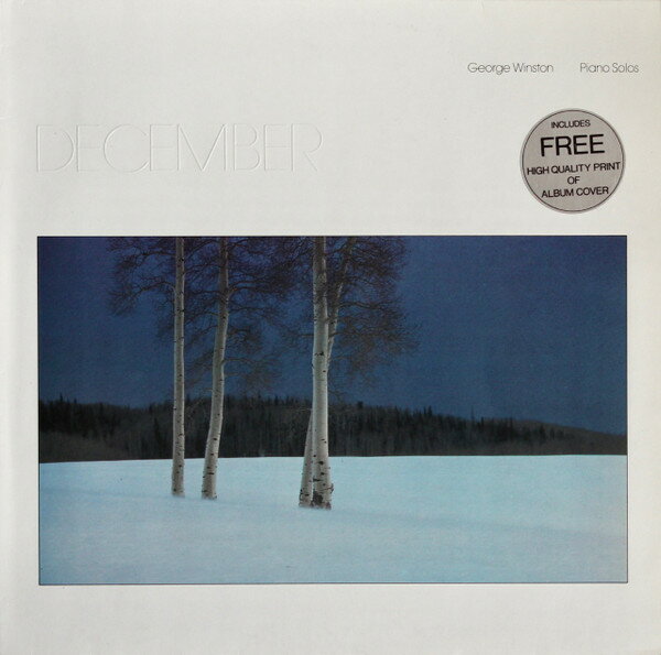【中古】LP George Winston December 3710251 Windham Hill Records /00400