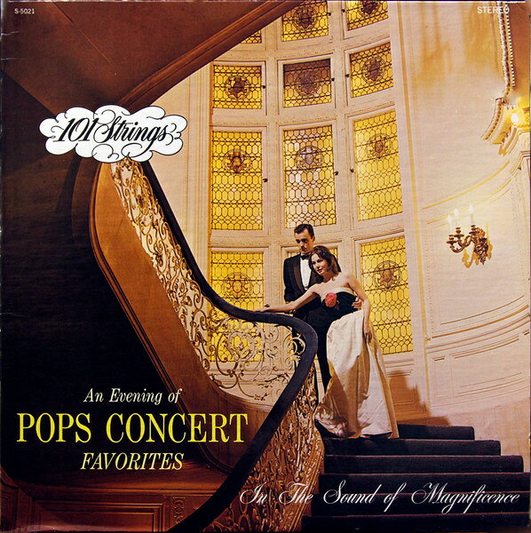 【中古】LP 101 Strings An Evening Of Pops Concert Favorites S5021 Alshire /00260