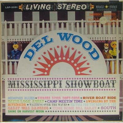 【中古】LP Del Wood Mississippi Showboat LPS2091 RCA Victor /00260