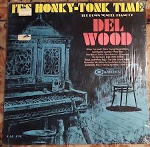 【中古】LP Del Wood Its Honky-Tonk Time CAL796 RCA Camden /00260