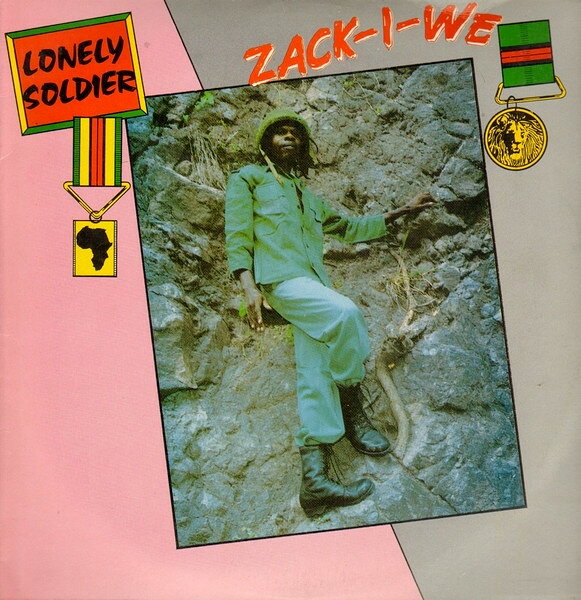 【中古】ジャマイカLP Zack I We Lonely Soldier NONE Rising Son /00260