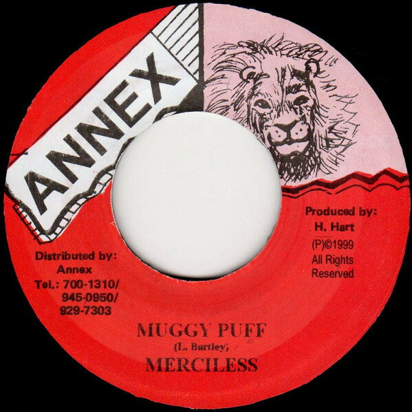 ジャマイカ7” Merciless Muggy Puff NONE Annex /00080
