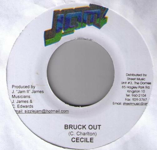 【中古】ジャマイカ7” Cecile / Jovi Rockwell Bruck Out / Man Tixx NONE Jam 2 Records /00080