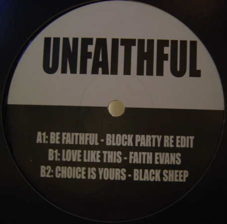 【中古】英12” Various Unfaithful UNFAITH001 Not On Label /00250