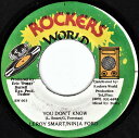 【中古】ジャマイカ7” Leroy Smart / Ninja Ford You Dont Know RW003 Rockers World /00080