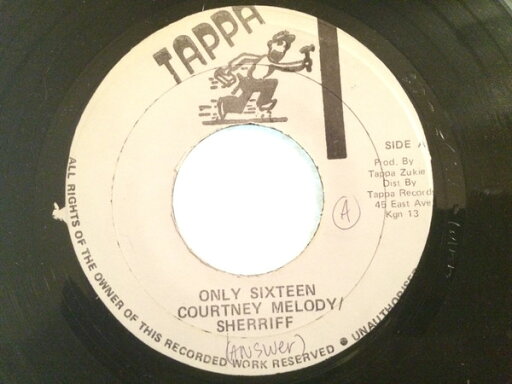 【中古】ジャマイカ7” Courtney Melody / Sheriff // L Only Sixteen // Kill Them NONE Tappa Records /00080 【中古】ジャマイカ7” Courtney Melody / Sheriff // L Only Sixteen // Kill Them NONE Tappa Records /00080