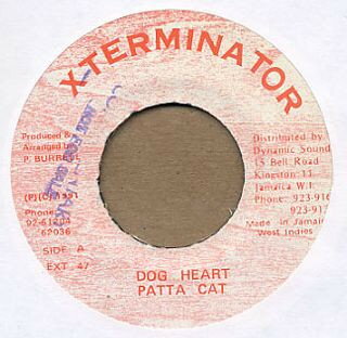 【中古】ジャマイカ7” Patta Cat Dog Heart NONE Xterminator /00080 【中古】ジャマイカ7” Patta Cat Dog Heart NONE Xterminator /00080