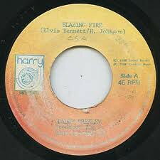 【中古】ジャマイカ7” Daddy Presley Blazing Fire NONE Harry J Records /00080