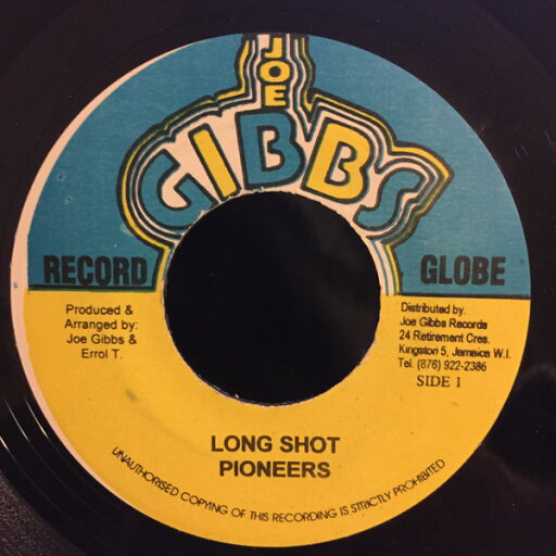 【中古】ジャマイカ7” The Pioneers / Joe Gibbs & The Long Shot / Version NONE Joe Gibbs Record Glo /00080 【中古】ジャマイカ7” The Pioneers / Joe Gibbs & The Long Shot / Version NONE Joe Gibbs Record Glo /00080