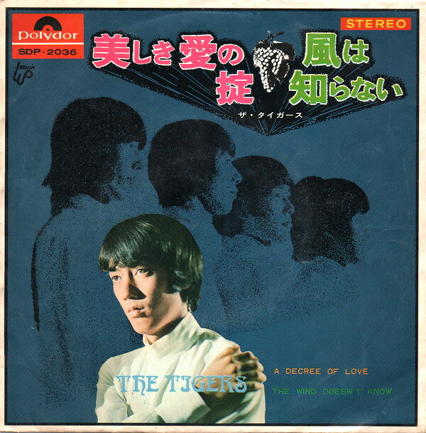 7” ザ・タイガース 美しき愛の掟 / 風は知らない SDP2036 Polydor /00080