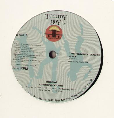 米12” Digital Underground The Humpty Dance TB944 Tommy Boy, TNT Recor /00250