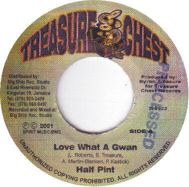 【中古】ジャマイカ7” Half Pint Love What A Gwan TC0022 Treasure Chest /00080