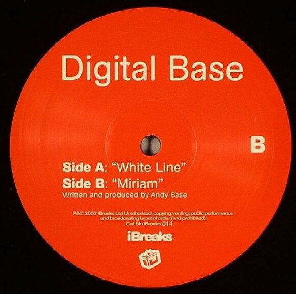 英12” Digital Base White Line IBREAKS014 iBreaks /00250