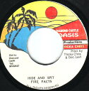 【中古】ジャマイカ7” Fire Facts Hide And Spit NONE Diamond Castle Oasis /00080