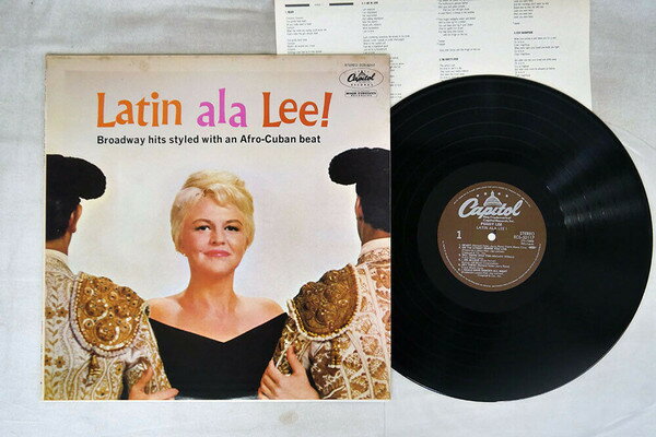 【中古】LP Peggy Lee Latin Ala Lee ECS50117PROMO CAPITOL プロモ /00260