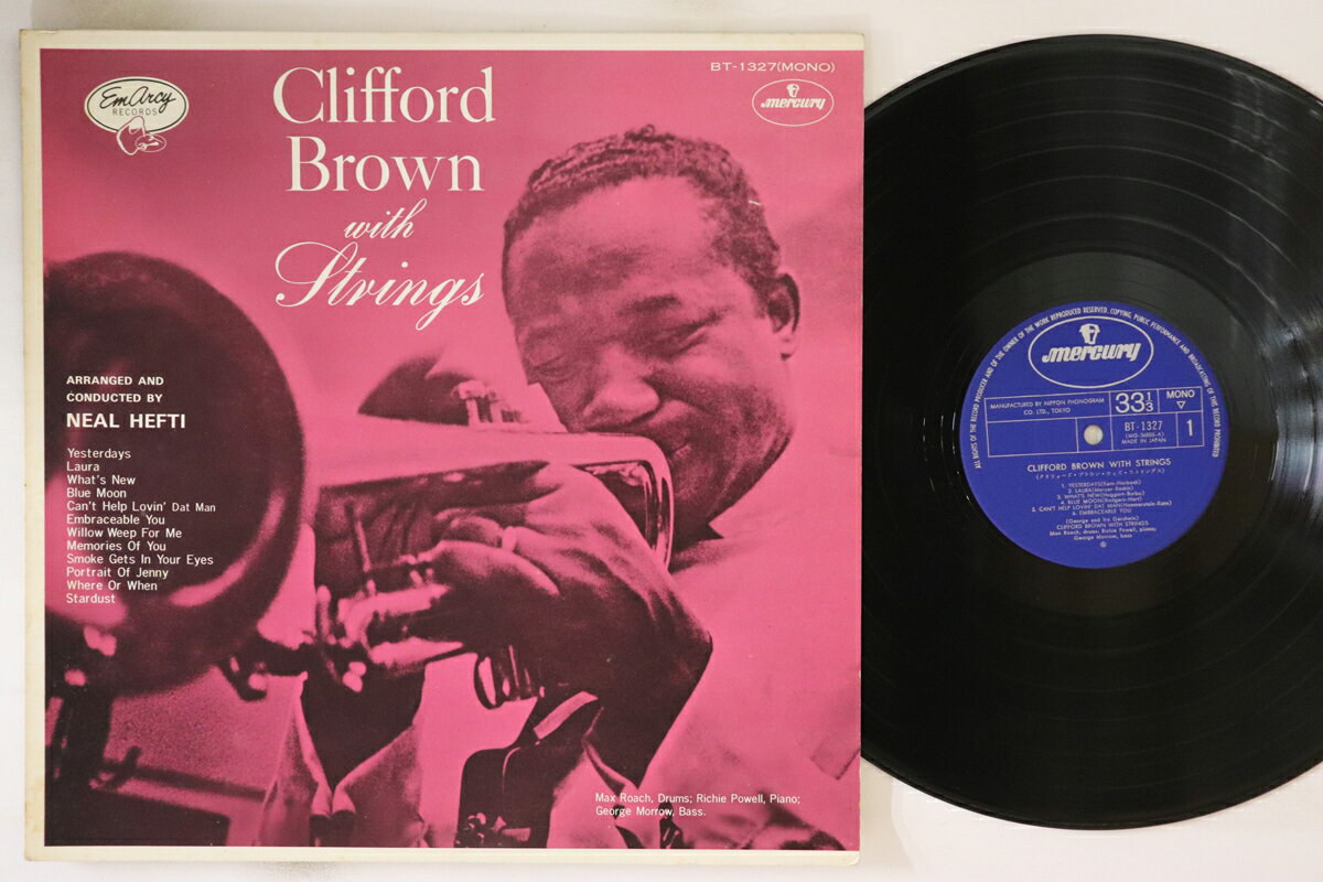 【中古】LP Clifford Brown With Strings BT1327 MERCURY /00260