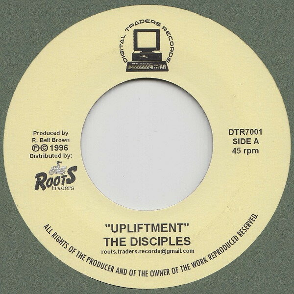 7” Disciples Upliftment DTR7001 Digital Traders Reco /00080