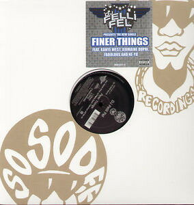 12” Felli Fel, Kanye West, Jermain Finer Things B001122711 Island Def Jam Music /00250