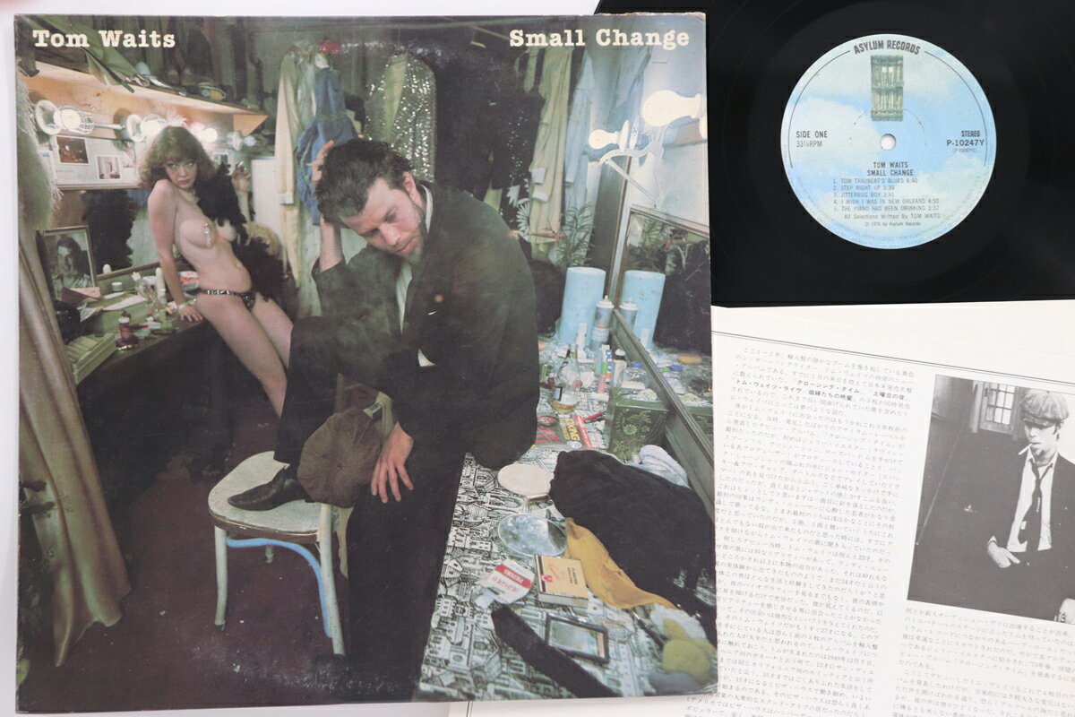 【中古】LP Tom Waits Small Change P10247Y ASYLUM /00260