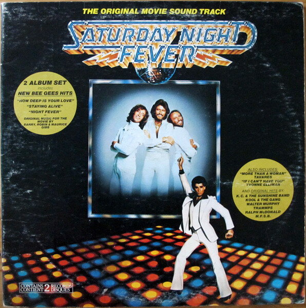【中古】加2discs LP Various Saturday Night Fever (The Original Movie Sound Trac RS24001 RSO /00660