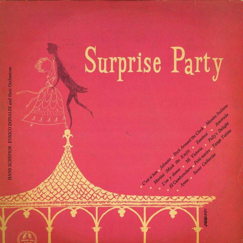 【中古】LP Various surprise party P1210A CONCERT HALL /00260