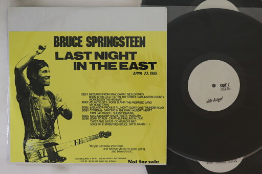 【中古】3LP Bruce Springsteen & The E-Stre Last Night In The East none Not On Label /00780 【中古】3LP Bruce Springsteen & The E-Stre Last Night In The East none Not On Label /00780