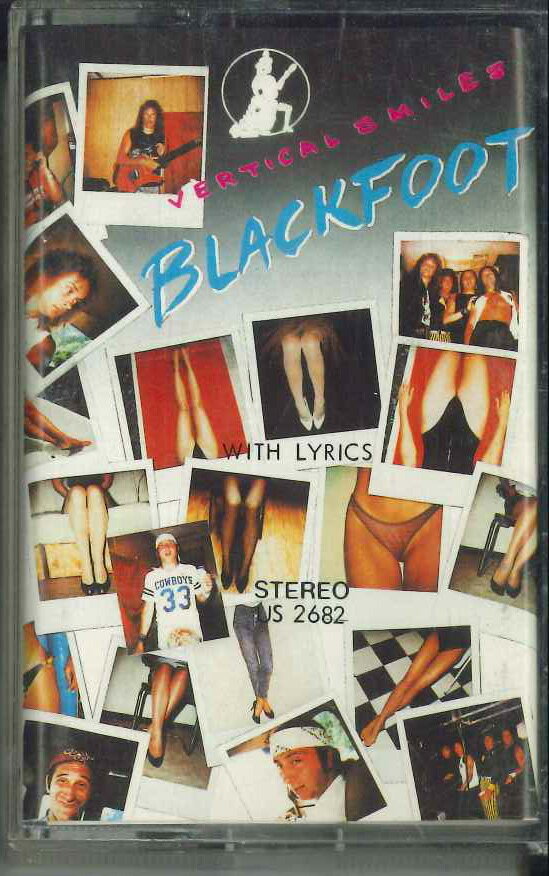 【中古】星Cassette Blackfoot Vertical Smiles US2682 NOT ON LABEL /00110