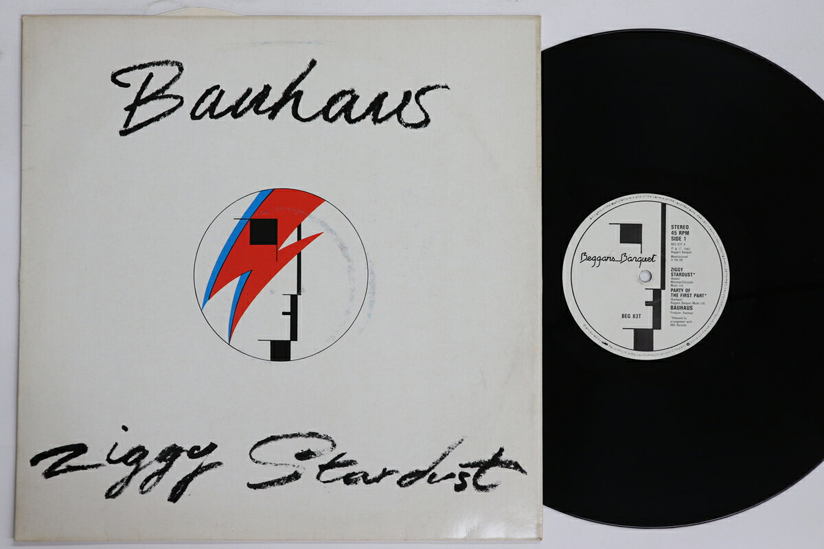 【中古】英12” Bauhaus Ziggy Stardust / Third Uncle BEG83T BEGGARS BANQUET /00260