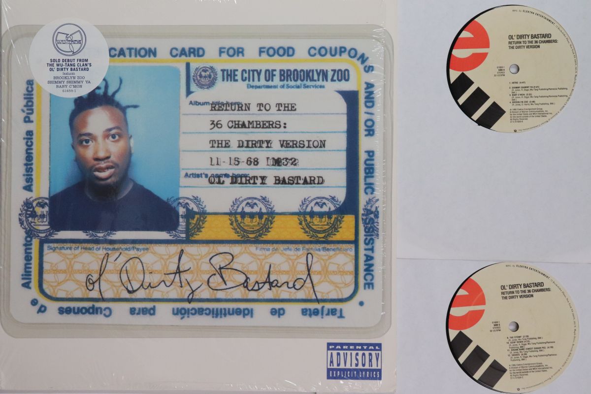 【中古】2LP Ol Dirty Bastard Return To The 36 Chambers 616591 ELEKTRA US /00520