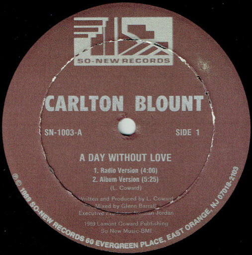 【中古】米12” Carlton Blount A Day Without Love SN1003 SO-NEW /00250 【中古】米12” Carlton Blount A Day Without Love SN1003 SO-NEW /00250