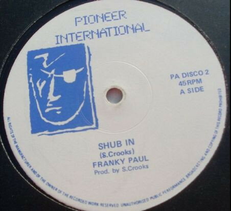【中古】英12” Frankie Paul Shub In PADISCO2 Pioneer Internationa /00250