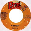 【中古】ジャマイカ7” Madd Anju Mi Nuh Play Chess NONE Brat Productions /00080